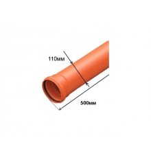 Труба канализационная нар.110(3,2мм)*0,5