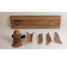 Комплектующие к плинтусу WIMAR 805 Дуб гранд
