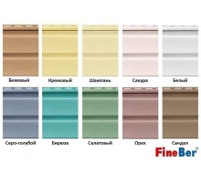 Сайдинг FineBer Блок Хаус 3,66м