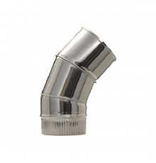 Отвод LAVA 120*45 гр. нерж. (0.5)