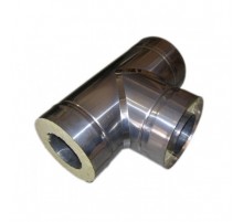 Сэндвич-тройник LAVA 115/180-90гр. нерж/нерж. (0.5)