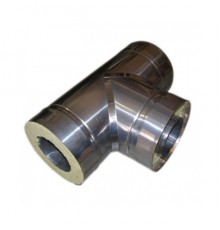Сэндвич-тройник LAVA 115/180-90гр. нерж/нерж. (0.5)