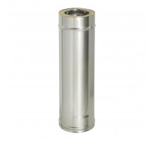 Сэндвич-труба LAVA 130/200 L-1.0м нерж/нерж. (0.5)