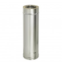 Сэндвич-труба LAVA 130/200 L-1.0м нерж/нерж. (0.5)