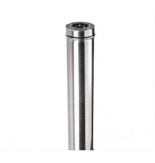 Сэндвич-труба LAVA 115/180 L-1.0м нерж/нерж. (0.5)