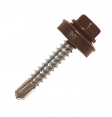 Саморез кров RAL 8017 Корич 4,8*28/29 (N17997)
