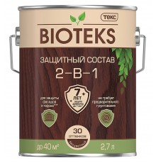 Биотекс 2в1 Темная Рябина 2,7л