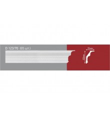 Плинтус "Декор-ЕК" D123/70 2м