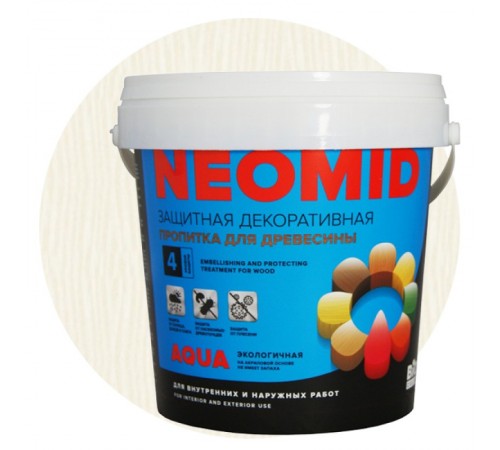 Купить Neomid AQUA белый 0.9 л в Любани Купить Neomid AQUA белый 0.9 л в Любани