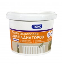 Текс Эмаль акриловая для радиат. 0.4 л