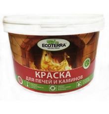 Ecoterra Краска для печей белая 2.5 кг