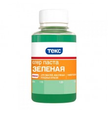 Текс колер зеленая 0.1л