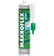 Makroflex герметик санитарный прозр. 290мл SX 101