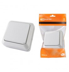 Выключатель нар 1-кл IP20 10A Белый SQ1801-0001