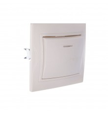 Выключатель 1-кл внутр.Белый Индикатор 10А IP20  SQ1814-0004