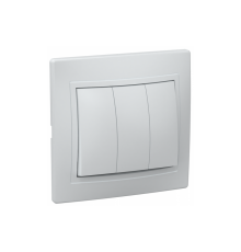 Выключатель 3-кл внутр.10А IP20 Белый  SQ1814-0003