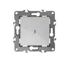 Выключатель 1-кл.внут.Индикатор 10А IP20 Белый 12-1102-01
