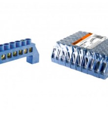 Шина"N"нулевая в изоляторе 8*12мм 12гр SQ0801-0077