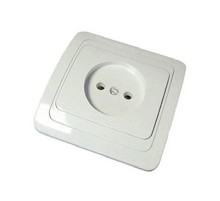 Розетка 1-я внут.10A IP20 б/з Белая SQ1804-0007