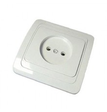 Розетка 1-я внут.10A IP20 б/з Белая SQ1804-0007
