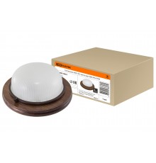 Светильник НПБ1301 Венге круг 60Вт IP54 SQ0303-0431