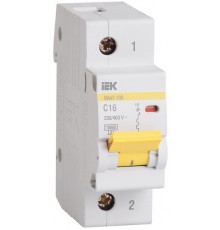 Автомат IEK ВА47-100 230/400V  С16 1Р