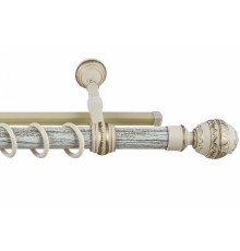 Карниз круглый 3м чайное золото патина  LEGRAND