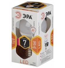 Лампочка светодиодная ЭРА LED P45-7w-827-E27 Т.свет