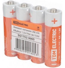 Батарейка элем.питания LR6 AA 1.5V PAK-96SQ1702-0005