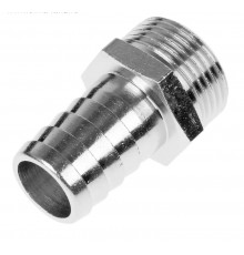 TeRma Штуцер д/шланга н.резьба 1/2"*20мм 06226 (41574)