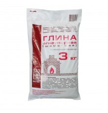ВИТЕП Глина огнеупорная шамотная 3 кг