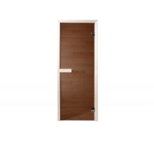 Дверь бронза 1,9*70(6мм,2петли 716,магнит)коробка хвоя)