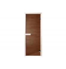 Дверь бронза 1,9*70(6мм,2петли 716,магнит)коробка хвоя)