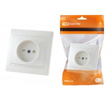 Розетка 1-я внут.16A IP20 б/з Белая SQ1814-0011
