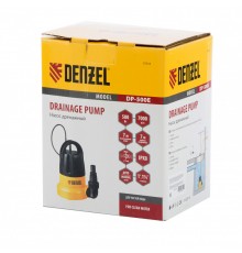 Дренажный насос DP500E/Вт подъем 7м7000л/ч Denzel 97218