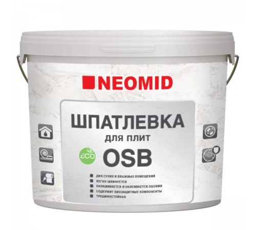 Купить Neomid шпатлёвка для OSB 7 кг в Любани