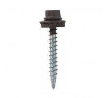 Саморез кров RAL 8019 Корич 4,8*29