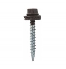 Саморез кров RAL 8019 Корич 4,8*29