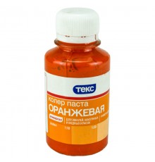 Текс колер Оранжиевая 0.5л