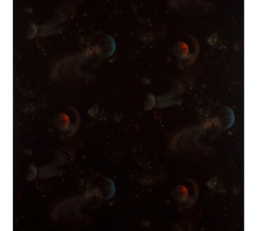 Купить Обои Космос 1317-3 гор.тис. винил.на флиз.ос.черно-шокол. 1,06*10м в Любани