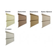 Сайдинг Дёке Корабе.брус PREMIUM  Крем Брюле 3,66*232 0,85м2