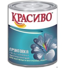 Красиво Грунт ГФ-021 темно-серый 1.8кг
