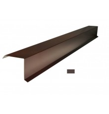 Торцевая планка Коричневая 95*120*2,0м