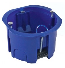 Коробка установочная СП D65*45мм пл.лап. синяя IP20 SQ1403-8022