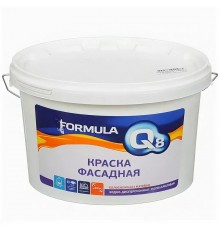 Краска ВД-АК Formula Q8 фасадная белая 3кг
