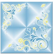 Плитка потолочная 50*50 2кв.м Баллада 2/5 