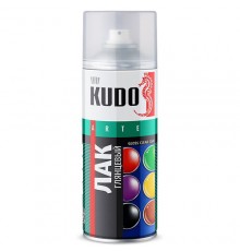 KUDO Лак глянцевый 520мл KU-9002