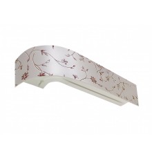 Карниз "Романтика" 3-ряд.-ППН-ТК-ПЭ 7 3,0м Белый