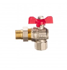 TeRma Кран шаровый угловой с американкой Бант в/н 1/2"30533