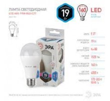 ЭРА Лампа светодиодная Е27 19Вт A65-19W-840-E27